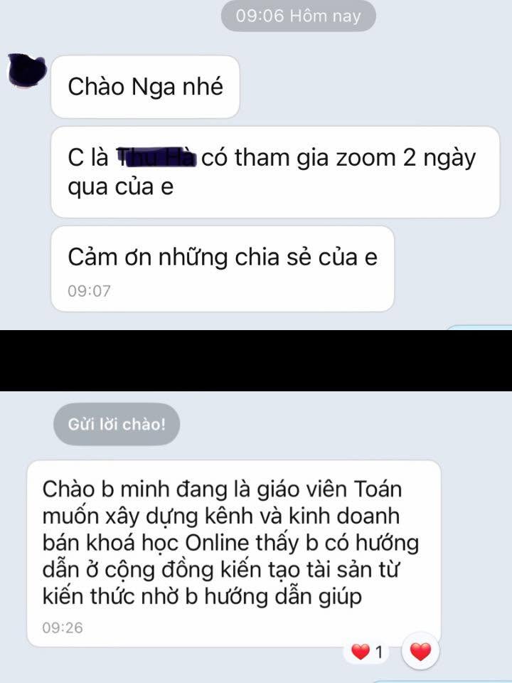 Phản hồi học viên 2