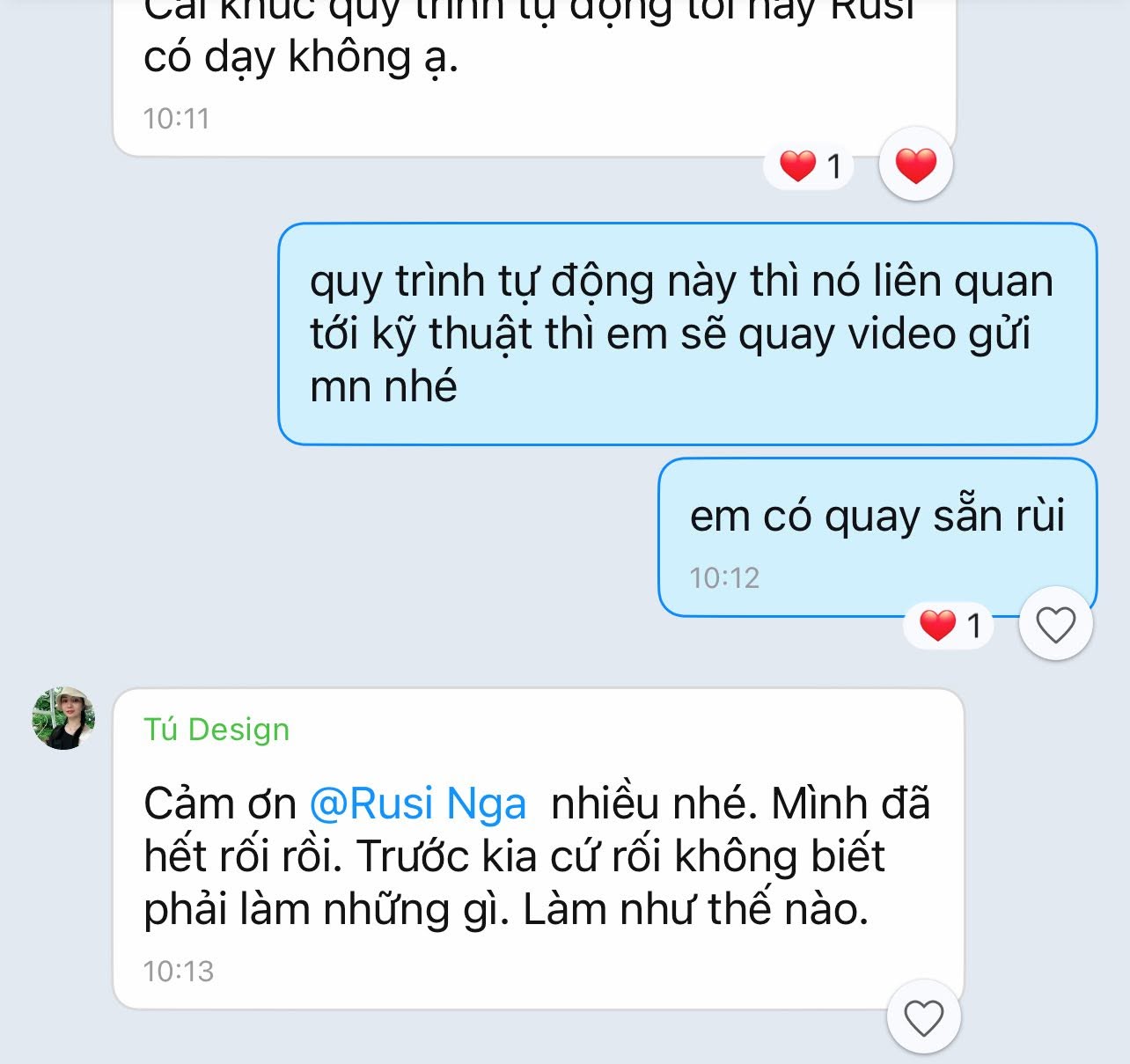 Phản hồi học viên 4