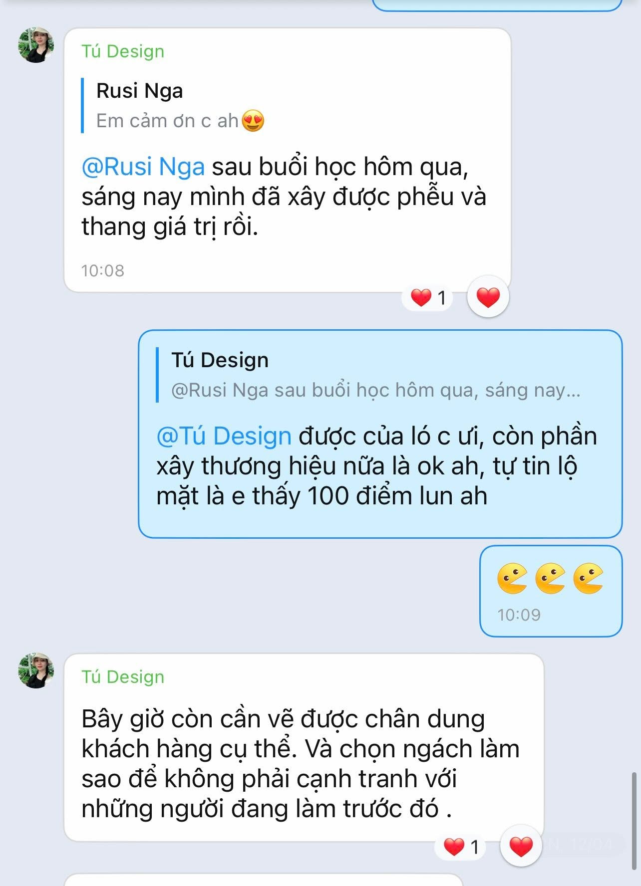 Phản hồi học viên 3